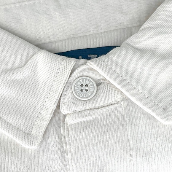 Adventures of Tintin Cream Embroidered Vintage Polo - Picture 7 of 7